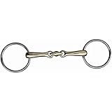 HKM 540643 Unterlegtrense aus Argentan, doppelt gebrochen, 14mm, M