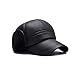 Produktbild Lvcky Herren Winter-Baseballkappe mit Ohrenklappe, wasserdicht, PU-Leder, Flache Kappe