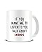 Produktbild Funky NE Ltd Keramik-Kaffeetasse mit Aufschrift If You Want Me To Listen To You, Talk About Legos