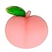 Produktbild IGEMY Pfirsich Dekompressions Spielzeug, Minipflanze Frucht Presse Lustiges Spielzeug Weicher Druck und Angst entlasten Spielwaren DIY Decor (Rosa)