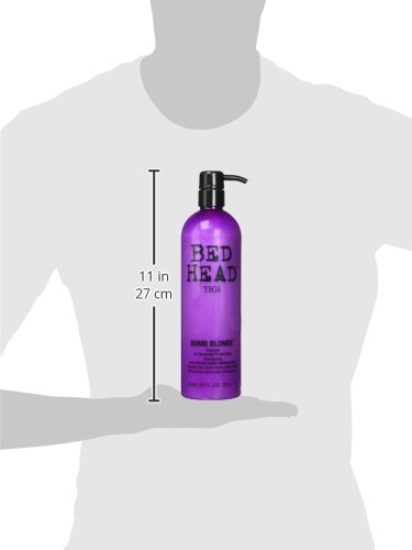 Tigi Bed Head Dumb Blonde Shampoo, 1er Pack (1 x 750 ml) - 2
