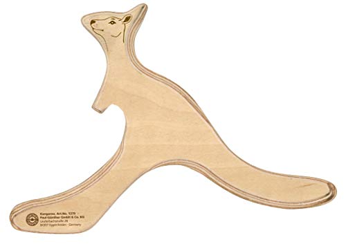 Günther- Kangaroo boemerang Boomerang, GU1379, Marron