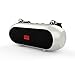 Produktbild JINRU Wireless Bluetooth Portable Lautsprecher Mit HD Sound Und Bass, Wasserdicht, Anti-Fallen, Staubdicht, Freisprechen, Geschenk Schultergurt (Schwarz),White