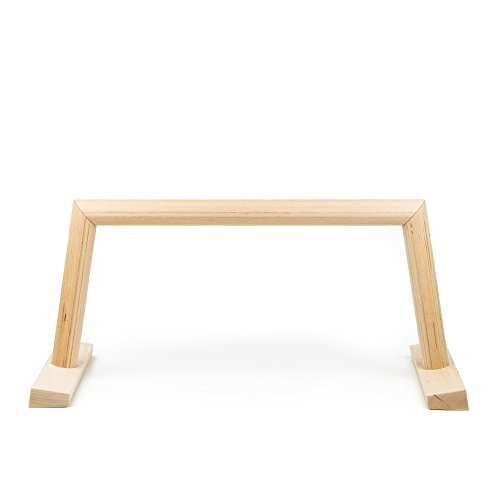 skillworx High Parallettes: Raw Edition – Calisthenics Liegestützgriffe aus Holz, made in Austria - 2