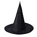 Produktbild LCLrute 1Pcs Hexenhut mit Spinne Einheitsgröße Adult Womens Black Witch Hat for Halloween Costume Accessory