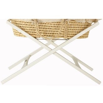 Mamas & Papas Moses Basket/Carrycot Stand (Deluxe, Ivory)