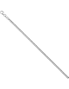 Dreambase Damen-Armband Länge ca. 19 cm 14 Karat (585) Weißgold Karabinerverschluss