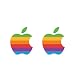 Produktbild SUPERTOGETHER - PEGATINA PARA IPAD, ESTILO DE LOGO DE APPLE RETRO 7405