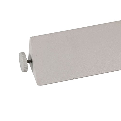 greemotion Liege Stockholm in Weiß/Grau, Alu-Sonnenliege Stockholm, Gartenliege Rückenlehne 5-fach verstellbar, - 