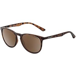 Dirty Dog vacío adultos gafas de sol en satén de tortuga marrón – marrón lente polarizada