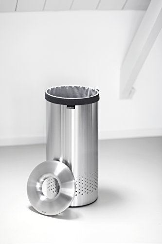 Brabantia 105128 Wäschebox 35 L Edelstahldeckel, matt steel - 6