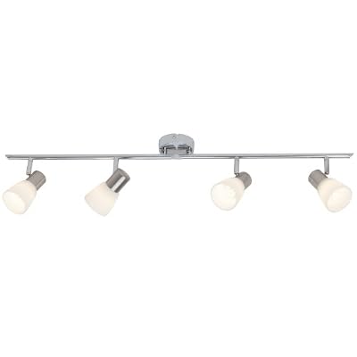 Brilliant AG G46132/77 Janna LED, Métal, E14, 3 W, Acier/Chrome