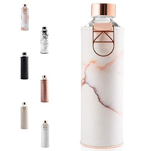 Equa - Mismatch - Trinkflasche Gr 750 ml weiß/grau