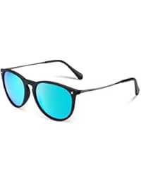 Gafas de Sol Polarizadas, Carfia UV400 Gafas de Sol Polarizadas Metal de Moda para Conducción Pesca Esquiar Golf Aire Libre para Mujer y Hombre Unisex