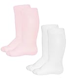 Ewers 2er Pack Babykniestrümpfe Jungen Mädchen Sparpack...
