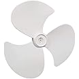 Fan Leaf or Blade for 400 mm sweep (16 inch) Suitable for Table fan, Wall Fan, Pedestal fan Its 8mm Blade hole diameter, plastic material