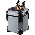 Jainsons Pet Products Sobo Aquarium Canister Filter - External Filter for Aquarium Water Filtration - Model SF-650F - Power 8W - Filtration Capacity 650L/H - Grey