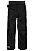 Mountain Warehouse Spray wasserdichte Kinderhose Überhose Regenhose leicht Camping Outdoor unisex jungen mädchen Schwarz 140 (9-10 Jahre)