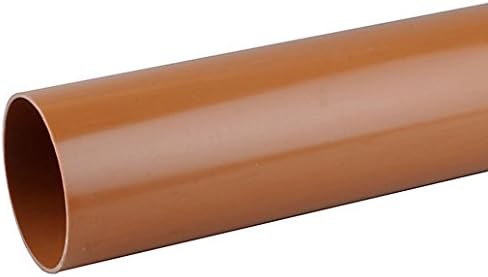 OsmaDrain Drainage Pipe Plain End 110mm x 6m - OsmaDrain award winning pipe made using Wavin’s unique Recycore technology, they have at least 50% recycled content yet perform just like virgin pipes, For gravity underground drainage systems up to 10mts. Lightweight and easy to transport and cut. - Model 4D076