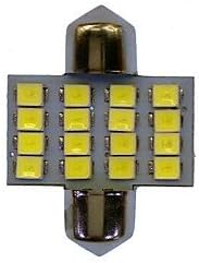 FMYXZ 10Pcs 31MM 16*2835 SMD LED Car Light Bulb White Light DC12V , flood