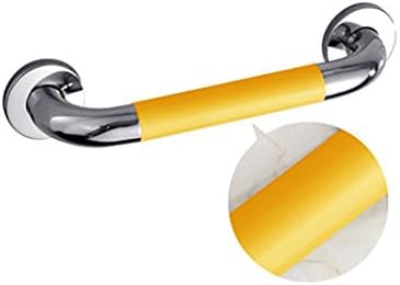 Stainless Steel Bathroom Grab Bar Handrail Wall Mounted Straight Towel Holder / Shower Aid Safety Support Handrail Yellow Length: 38cm / 48cm / 58cm / 68cm , 38cm