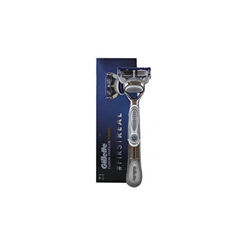 Gillette Fusion Proglide Power Máquina De Afeitar Y Recambio + Pila