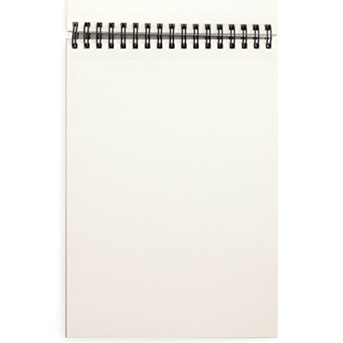 Canson 200787220 XL Skizzen Blocks, leicht gekörnt, 90 g/m², 60 Blatt pro Block „Spirale an der kurzen Seite“, 148 x 210 mm, creme - 2