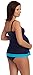 Be Mammy Maternity Bathing Suit GRACE (NavyBlue/Blue, 16)