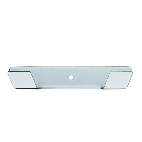 Kela 21791, Badwischer mit Wandhalterung, Edelstahl 18/10, 22,5x 23,5x 4 cm, Vista, Schwarz - 3