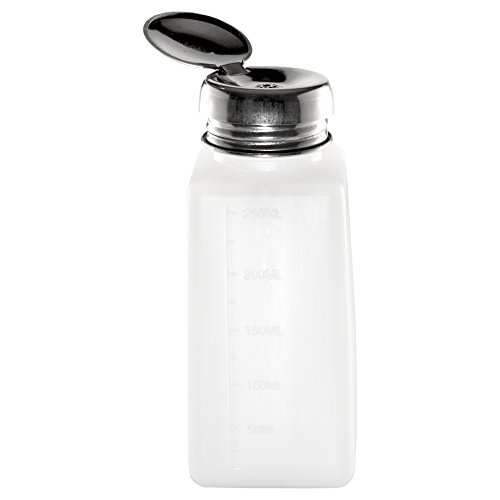 Dispenser / Pumpflasche / Flüssigkeitsspender mit Metalldeckel (leer) Fassungsvermögen ca. 250 ml