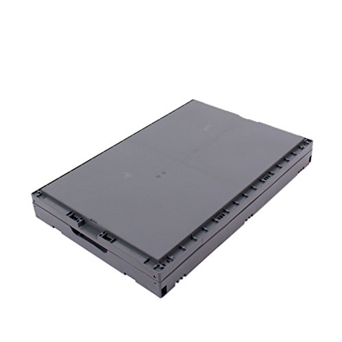 KLAPPBOX 61 Liter, stabile Faltbox, Made in Germany, 60x40x32cm, Kunststoff Transportkiste, Plastikbox, Transportbox, max. 60kg, Grau - 3