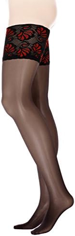 GLAMORY Women's Hold-up Stockings, 20 Den