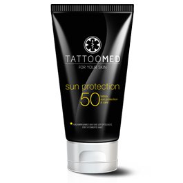 TattooMed Tattoo-Pflege für tätowierte Haut, Sun Protection, LSF 50, 1er Pack (1 x 100 ml)