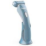 Paubea Electric Lady Shaver - Womens Razor Bikini Trimmer for Women Legs Underarms Public Hair Wet and Dry Rechargeable Waterproof Cordless with LED Light
