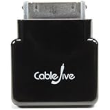 CableJive dockStubz Charge Converter and 30-pin Pass Through Adapter for iPhone, iPod, and iPad