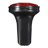 Bicycle Oval Rear Tail Fender Mudguard Fender Outdoor Cycling Bike Safety Warning Reflector Red