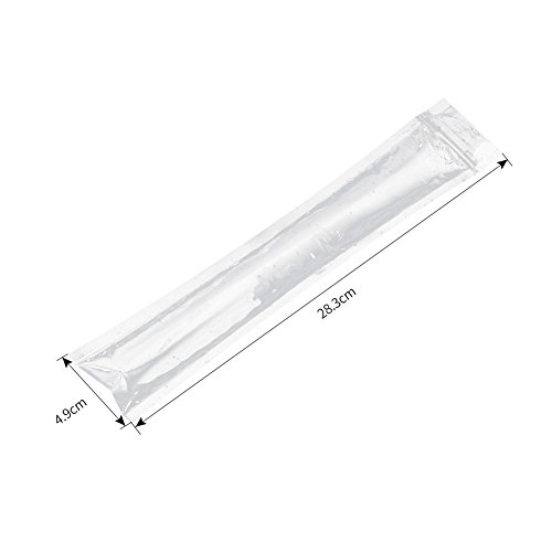 Ice Pop Beutel Einweg Eis Popsicle Staubbeutel Zip Druckverschluss Ice Candy Staubbeutel Ice Smoothie Staubbeutel, 100 PCS - 3