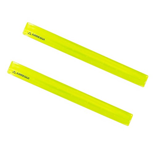 Preisvergleich Produktbild Reflektierendes Armband / Armband (2 Stück) – Fluoreszierend hi-vis) – Anpassung automatisch Dankesch – für Übernachtungen, Running, Radfahren, Sport, Joggen, Laufen, Radfahren, Berge Ismo, Arbeit und anderen – Farbe: gelb / Neon