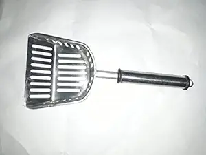 SSM PET MART Stainless Steel cat Litter Scoop, deep Fast Sifter, Potty Scooper Litter Tray .-41