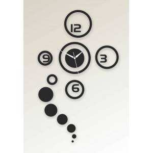Moderne Wanduhr Design Wandtattoo Dekoration Uhren NEU Schwarz Geschenk