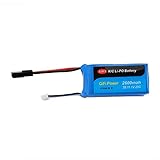 Peanutaor Batterie de Grande capacité Batterie de Drone de Remplacement pour Lipo de Remplacement 11.1V 2600mAh pour Parrot AR Drone 1.0 & 2.0