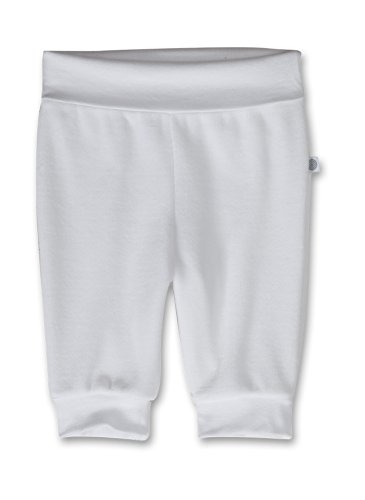 Sanetta Baby-Boys 113094 Trousers, White - Weiß (white 10), 6-9 Months (Manufacturer Size: 74)