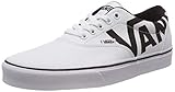 Artikel: VN0A3MTFRYK1 Vans Herren Doheny Big Logo Sneaker, Weiß White/Black Ryk, 38.5 EU