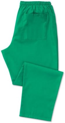 AX Scrub Trouser Full Elastic Waist Jade Size Xlarge Length Short