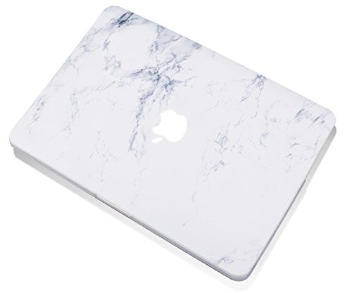 StarStruck MacBook Pro 13 H  lle 2017   2016 Touch Bar Schutzh  lle Case Cover MacBook Pro 13 3 2017   2016 Touch Bar  A1706   A1708   Marmor Wei   