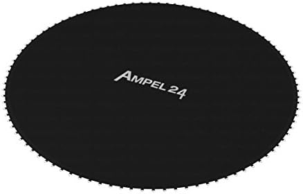 Ampel 24 Garden Trampoline Replacement Jumping Mat/Jumping Mat for 183 Trampoline 490 cm/with 10 SEWN Sprung Mesh PP Mesh Weatherproof