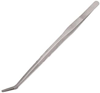 Stainless Steel Long Tweezers for Aquarium Fish Tank (Elbow , 27cm)