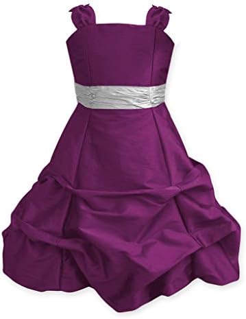 A.T.U.N. (ALL THINGS UBER NICE) Girls Solid Bubble Hem Sleeveless Party Dress | Maxi Dress