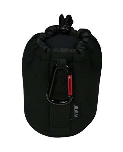 Gem Lot de 4  pochettes en n  opr  ne pour objectifs Canon Nikon Sony Pentax Olympus