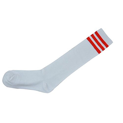 ESHOO 1 paire de haut rayé extensible longues Chaussettes Bas rayure de Sport